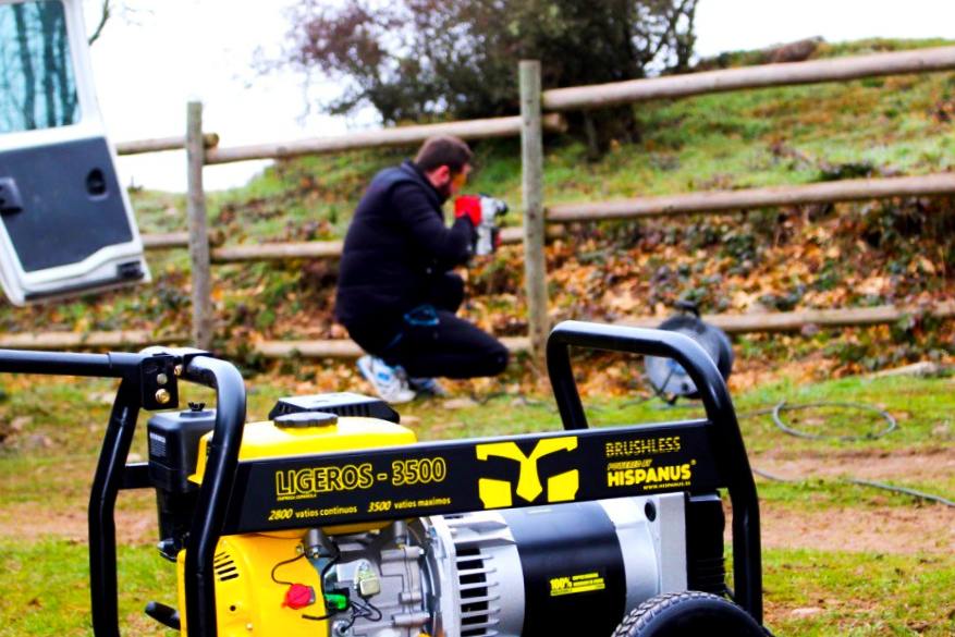 Generadores eléctricos de Gasolina